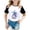 Black, variant on Toddler Girl Shirts Paris City Travel Commemorative Printed Raglan Sleeve Color Block Short Sleeve Soft Tourism Style Unisex Kids Daily Tops Toddler Girl Summer Tops Dark Blue 2-3 Years