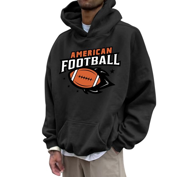 Gibobby Sudadera con Capucha Camisa para Hombre(Negro,CH)