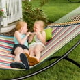 thumbnail image 2 of Vivere Sunbrella Hamac Double Matelassé - Confettis, 2 of 4