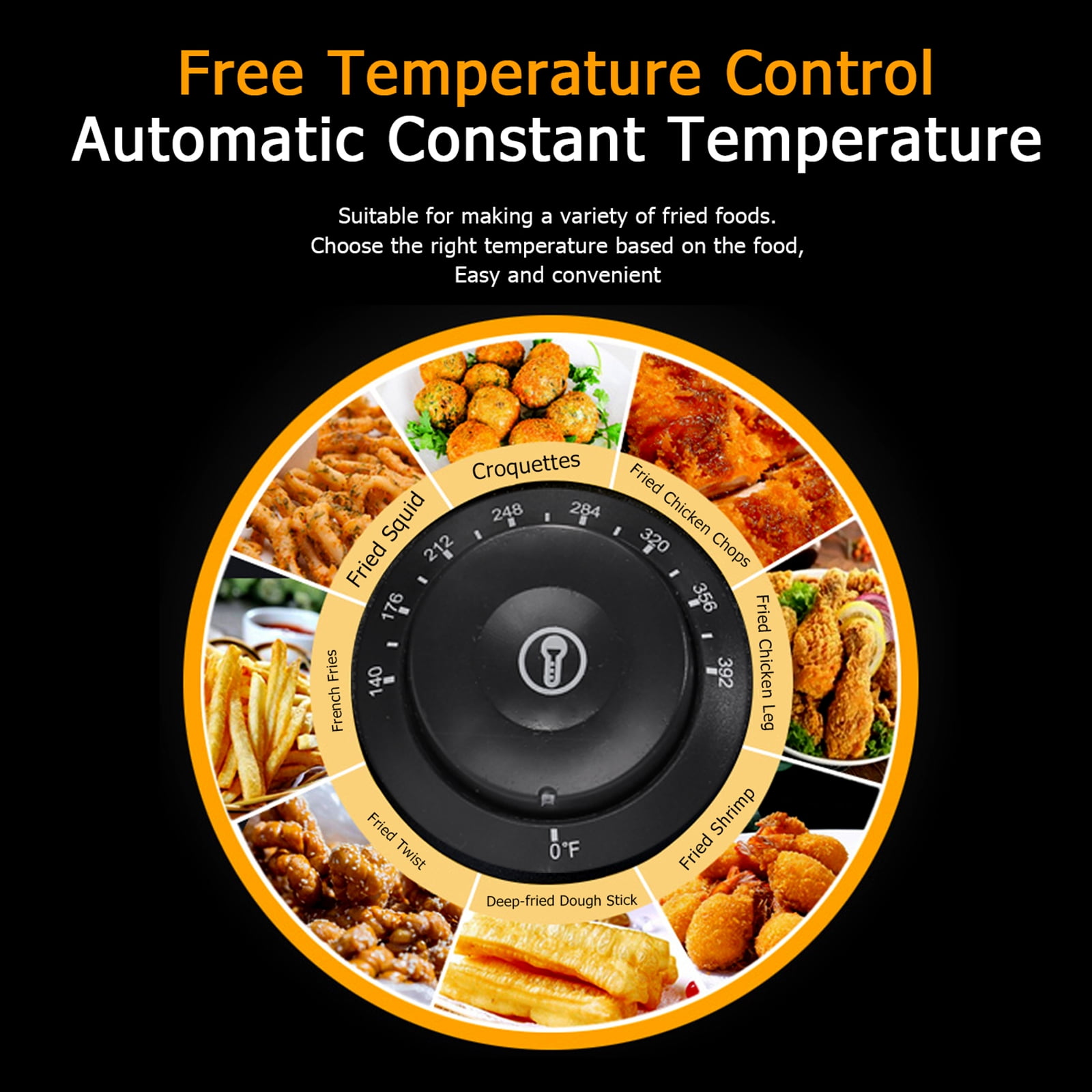 Lowestbest Fryer with Basket, 2500W Electric Fryer, Stainless Steel Countertop Fryer Lowestbest Fryer with Basket, 2500W Electric Fryer, Stainless Steel Countertop Fryer
