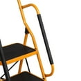 thumbnail image 5 of Summer Clearance! 3 Step Ladder Folding Step Stool Ladder with Wide Anti-Slip Pedal Rubber Handle Feet Lightweight Portable Sturdy Steel Ladder, 5 of 9