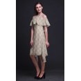 thumbnail image 5 of Bimba Floral Print Womenâ€™s Chic Style Cold Shoulder Shift Dress Summer Tunic -XXX-Large, 5 of 6