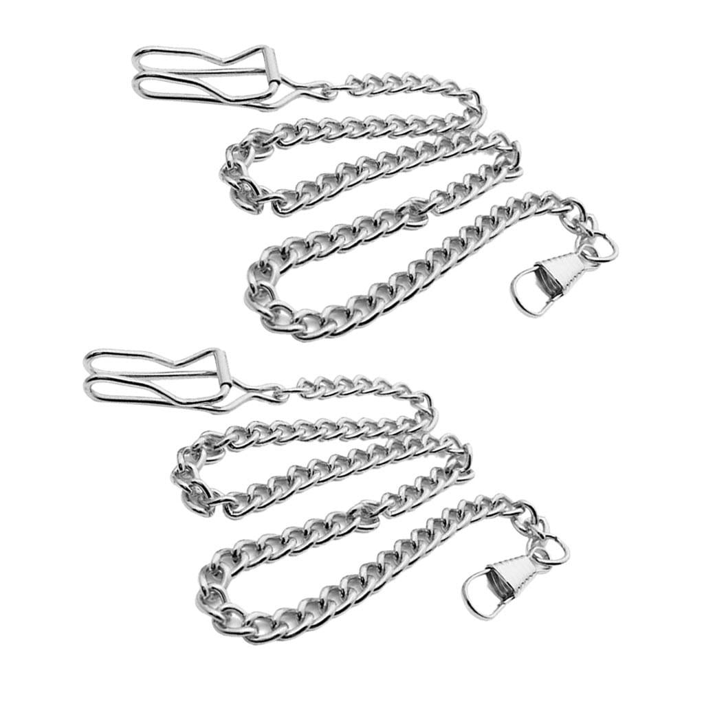 vintage style alloy pocket watch holder necklace chain for men women