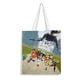thumbnail image 1 of SMG4 Movie Bolso de tela con estampado de lienzo para mujer, bolsa de compras reutilizable y estética, con cremallera interior, regalo para mujer, 35 × 40 cm., 1 of 6