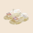 thumbnail image 2 of Sandals for Girls, Thick-Soled Crystal Jelly Princess Shoes with Bow , Spring/Summer Style, Comfortable Childrens Sandals, 2 of 9