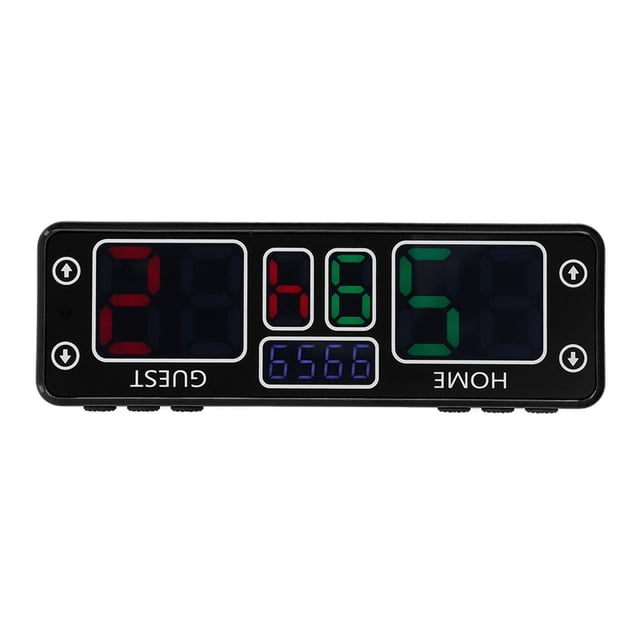 Digital Scoreboard, 10 Digit LED Touch Magnetic Rechargeable Scoreboard with Buttons for Game Rooms, Outdoor Sports, and Events