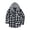 Gray, variant on UDAUDU Mens Flannel Hoodie Shirt Button Down Plaid Shirt Casual Long Sleeve Vacation Lightweight Outdoor Hoodie Shirts with Pocket XL