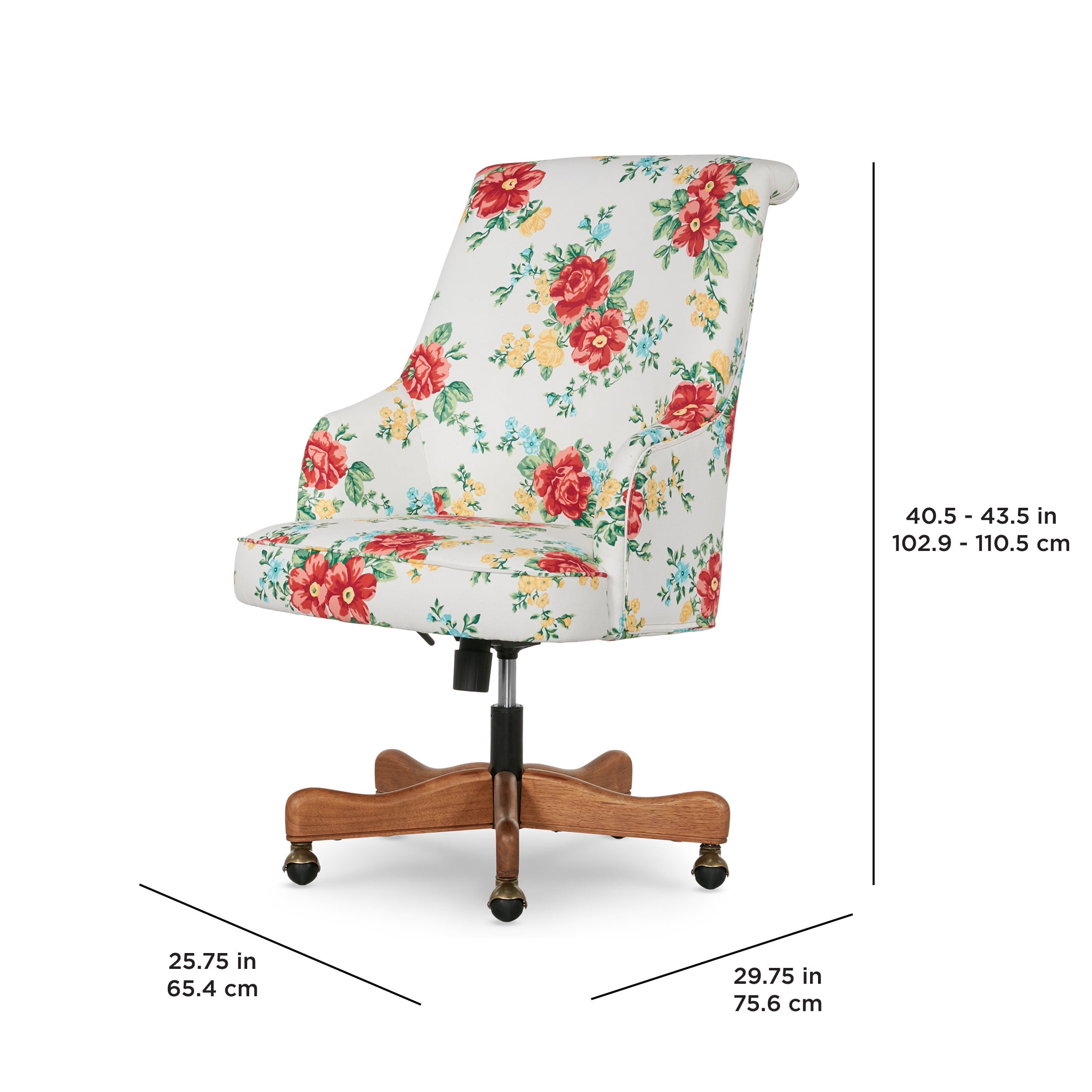 The Pioneer Woman Office Chair, White
