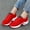 Red, variant on Hiigy Women's Light Walking Sneaker Air Cushion Sports Running Fashion Shoes