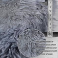 thumbnail image 5 of Sheepskin Seat Covers, Sleek Design Authentic Australian Full Size Car Seat Pad Soft Long Wool Warm Seat Cushion Cover Winter Protector - Universal Fi, 5 of 5
