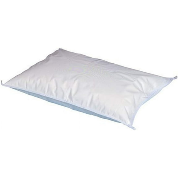 DMI Nylon Pillow Protector, Standard, Durable for Years of Use, White (Pack of 2)