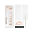 thumbnail image 2 of Sally Hansen Perfect Manicure Press On Nails, Square Shape, French a La Mode, 24 False Nails, 2 of 14