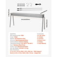 thumbnail image 2 of KFFKFF Food Heat Lamp 750W Hanging Commercial Food Heating Warmer, 2 of 10