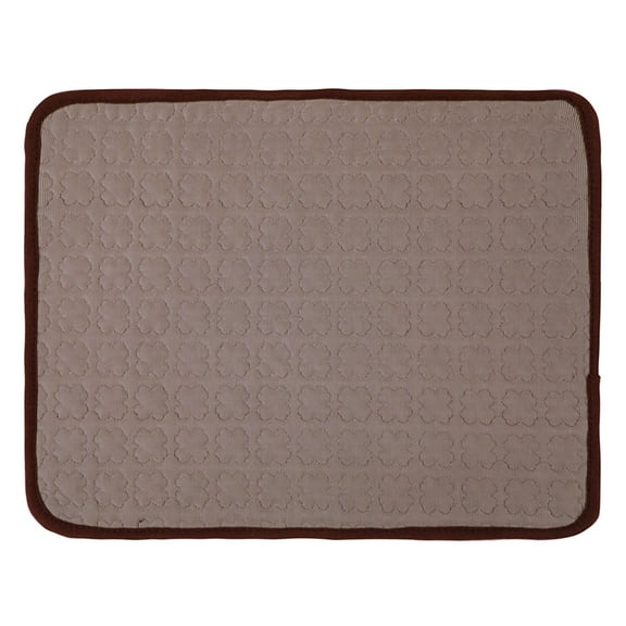 Quick Cooling Mat for Dogs, Refreshing and Breathable Pet Cooling Pad, Washable Ice Silk Sleep Mat Pad, Non-Toxic 11.8 x 15.75 in