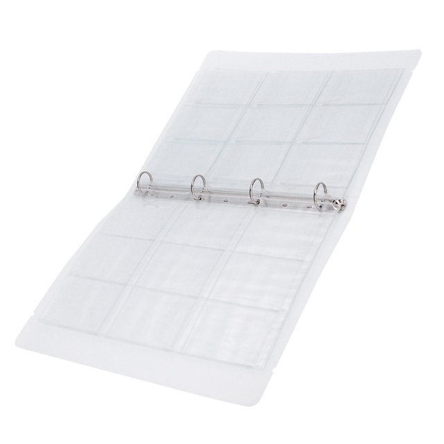 Badge Storage Book, Badge Collection Photo Sorting Transparent Binder Transparent Collection Book Collection Coin Sorting For Badges For Photos For Coins Shell + 6 Hole Inner