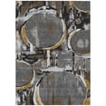 thumbnail image 2 of Addison Rugs Chantille Indoor/Outdoor Contemporary Abstract Gray Machine Washable Rectangle Rug, 10' x 14', 2 of 8
