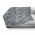 thumbnail image 3 of Fashion Soft Flannel Fleece Throw Blanket, Haute Couture Mannequins Sewing Atelier Nostalgic Art, Cozy Plush for Indoor and Outdoor Use, 50" x 70", Blue Grey Grey, by Ambesonne, 3 of 6