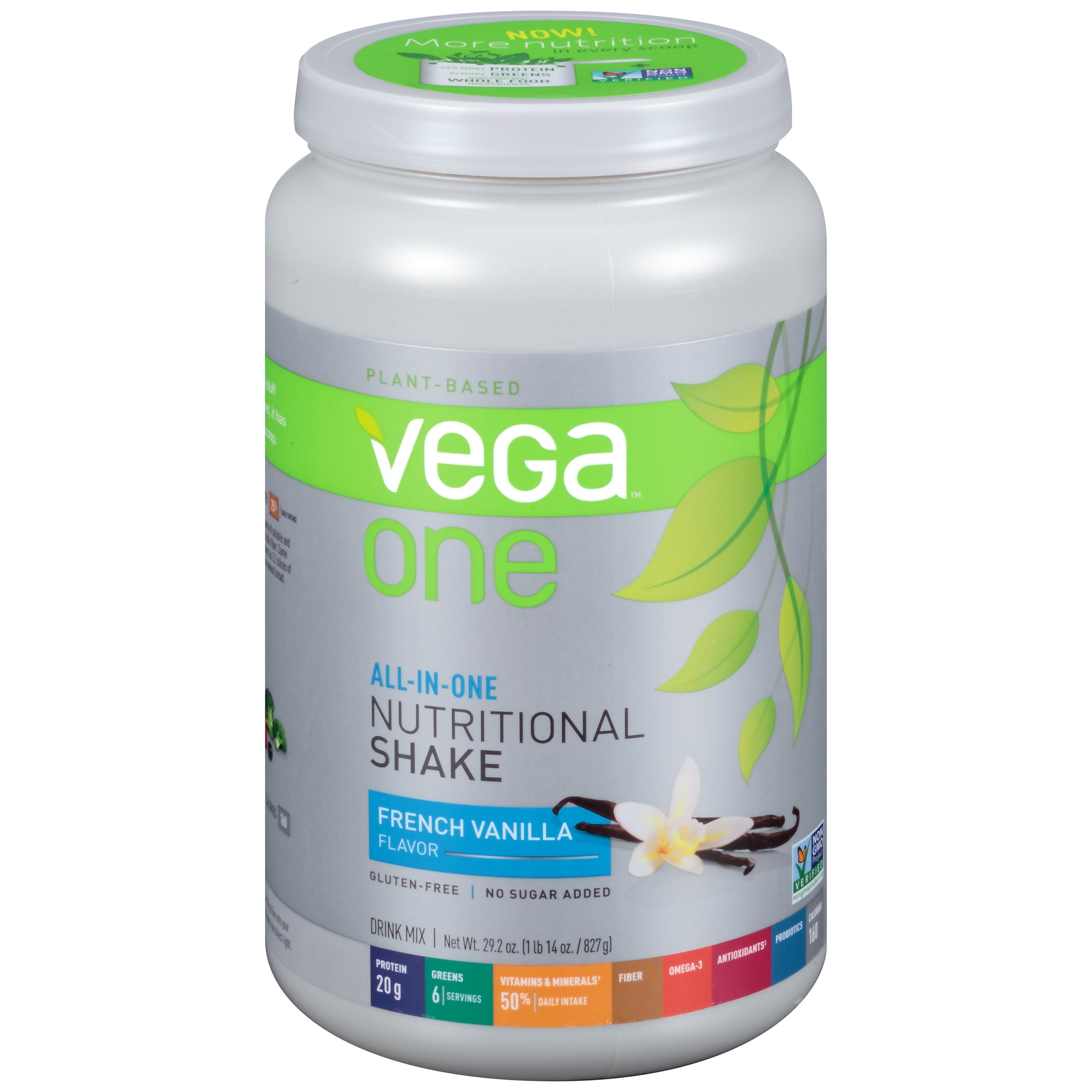 Vega one discount Eating a clean, plant-based diet is easier than ever with protein and nutritional powders from Vega. Founded on a belief that the best nutrition comes from earths bounty, Vega provides its popular Vega One protein powder and other nutritional supplements to maximize your health and fitness endurance.
