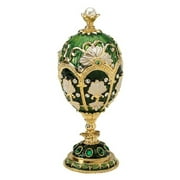Design Toscano Inc The Petroika Collection: Larissa Faberge Style Enameled Egg
