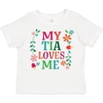 thumbnail image 3 of Inktastic My Tia Loves Me Niece Girls Toddler T-Shirt, 3 of 5