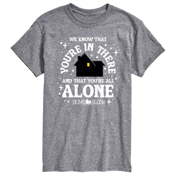 Home Alone - We Know Youre In There Men's Short Sleeve Graphic T-Shirt