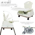 thumbnail image 4 of Silla Periquera Para Bebe Portatil Plegable Asiento Con Charola, 4 of 6