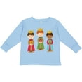 thumbnail image 3 of Inktastic Christmas Three Wisemen Boys or Girls Long Sleeve Toddler T-Shirt, 3 of 5