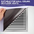 thumbnail image 4 of 4 cubiertas magnéticas para ventilación de 12 pulgadas, totalmente sellables, para rejillas de ventilación de casa, pared, techo, suelo, HVAC y RV., 4 of 5