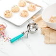 thumbnail image 3 of Met Lux Ounce Portion Scoop Durable Disher Scoop - Thumb Trigger Orange Stainless Steel Ice Cream Disher for Portion Control for Ice Cream Mashed Potato and Cookie Batter, 3 of 14