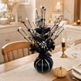 thumbnail image 6 of AURIGATE Mini Halloween Tree, Black Gothic Tabletop Pumpkin Tree with Bat for Home Mantel Decor, 6 of 6