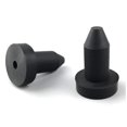 thumbnail image 5 of Paquete de 2 tapones de drenaje para kayak, tapones para orificios de canoa de barco, tapones compatibles con kayaks Sun Dolphin, kayak de pedal, negro, 5 of 5