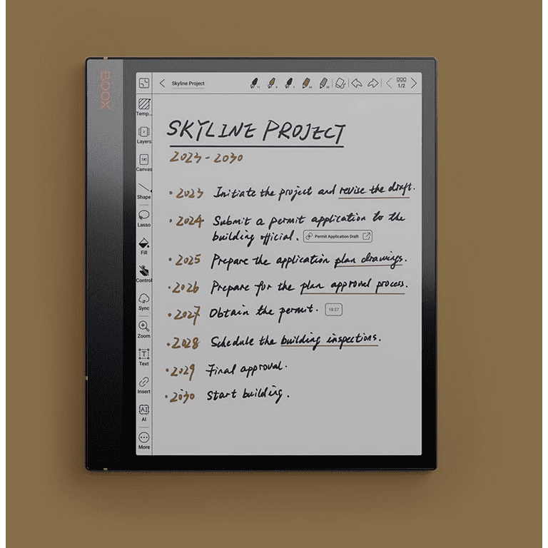 BOOX Note Air3 C 10.3 BOOX Note Air3 C 10.3