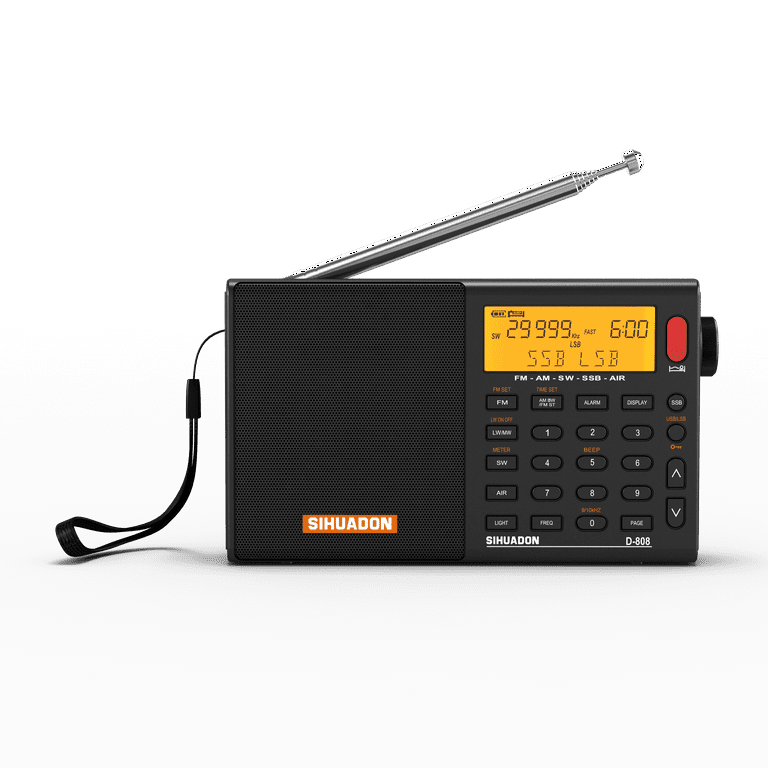 SIHUADON D-808 XHDATA AN-80 ラジオ XHDATA D-808 FM/SW/MW/LW SSB AIR RDS Multi Band Portable