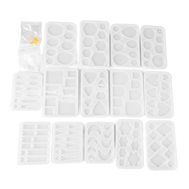 Dekaim-Moldes De Silicona Para Joyería, Estilos Surtidos, Suavizantes, Reutilizables, Flexibles, Moldes De Fundición Para Pendientes, Vela De Jabón