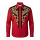 thumbnail image 4 of Camisetas de Navidad de Manga Larga de los Hombres de Moda Casual de Manga Larga Turndown Collar Blusa para Primavera Invierno Al Aire Libre Diario, 4 of 4