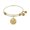 Yellow Tone Brass, variant on Brass Mother of The Bride Bangle Bracelet Adjust