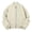 Beige, variant on Men's Bomber Jacket Lightweight Full Zip Utility Flight Jackets with Pocket Ribbed Cuffs Baseball Collar Solid Casual Tops
