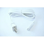 [UL Listed] OMNIHIL White 5 Feet Long AC Power Cord Compatible with Samsung Harman Kardon HW-N850