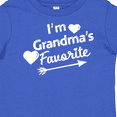 thumbnail image 4 of Inktastic I'm Grandma's Favorite with Arrow and Hearts Boys or Girls Baby T-Shirt, 4 of 5