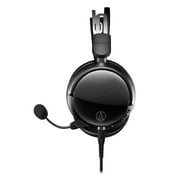 AudioTechnica ATH-GL3 Closed-Back High-Fidelity Gaming Headset (Black)