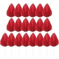 thumbnail image 6 of FRCOLOR Red Folding Palm Shaped Cupcake Toppers for Decor Party Favors Cake Dessert Picks 20 Pcs, 6 of 8