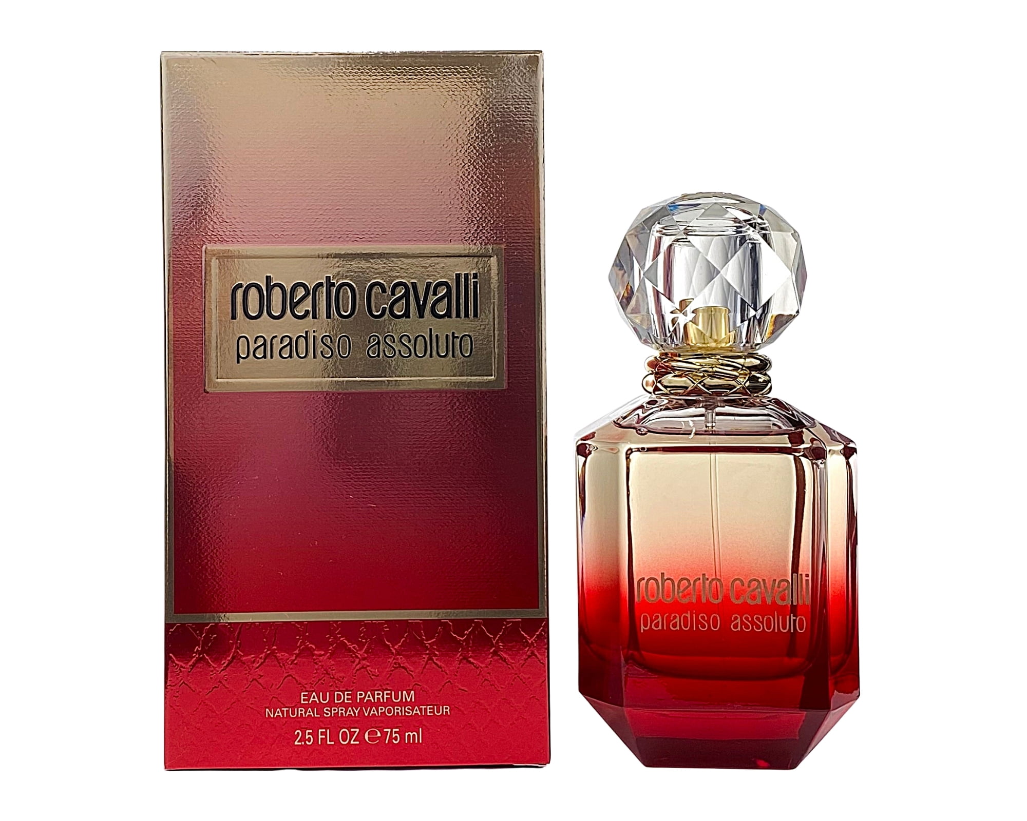 Voorwaarden Schuine streep Ziek persoon Roberto Cavalli Paradiso Assoluto Eau De Parfum for Women 2.5 oz / 75 ml -  Spray - Walmart.com