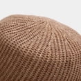 thumbnail image 5 of COCOpeaunt New Crimping Wool Solid Winter Knitted Panama Hat Women Warm Bucket Hats Female Outdoor Basin Hat Sunscreen Sun Caps Present, 5 of 6
