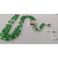 thumbnail image 2 of Rosario Artesanal de Cristal San Judas Tadeo Verde Genérico No aplica, 2 of 5