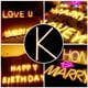 thumbnail image 3 of Luz de neón decorativa con forma de letra, lámpara LED, decoración para propuesta de boda, fiesta, hogar (K), 3 of 8