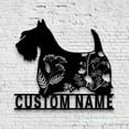 thumbnail image 2 of Craftnamesign Custom Scottish Terrier Metal Sign LED Light, Terrier Dog Sign, Terrier Wall Decor, 2 of 5