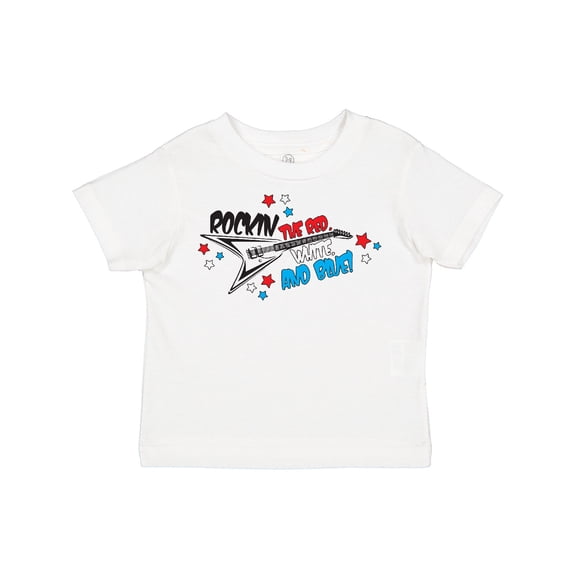 Inktastic Rocking the Red, White, and Blue Boys or Girls Toddler T-Shirt