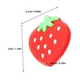 thumbnail image 2 of FOMIYES 4-Pack Red Silicone Tennis Racket Dampeners for Shock Absorption and Reduction, 2 of 8