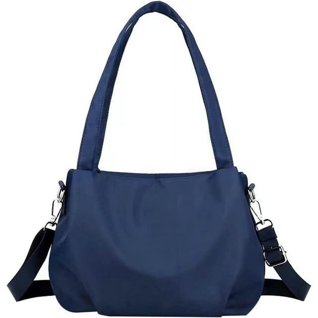 LHSHID Nylon Hobo Bag for Women Shoulder Crossbody Bag Large Totes Lightweight Handbag Purse Top Handle Bag
