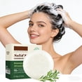 thumbnail image 5 of Kokovifyves Rosemary Deep Cleansing Shampoo Soap, Nourishes Scalp Softens Enhances Hair Daily Care 60g, 5 of 9
